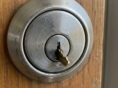 Abgebrochener Schlüssel vorher